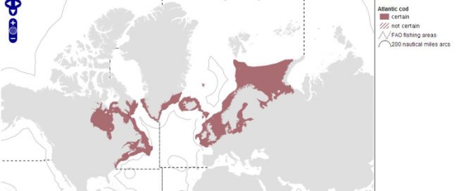 DISTRIBUTION MAP COD