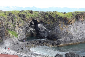 The beach at Hellnar Snæfellsnes Iceland